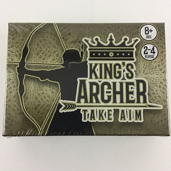 King Archer Take Aim Card Game Strategy Family Fun 2017 Topside Games New - Picture 1 of 6